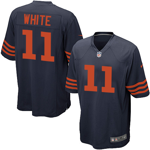 Nike Bears #11 Kevin White Navy Blue Alternate Youth Stitched NFL Elite Jersey